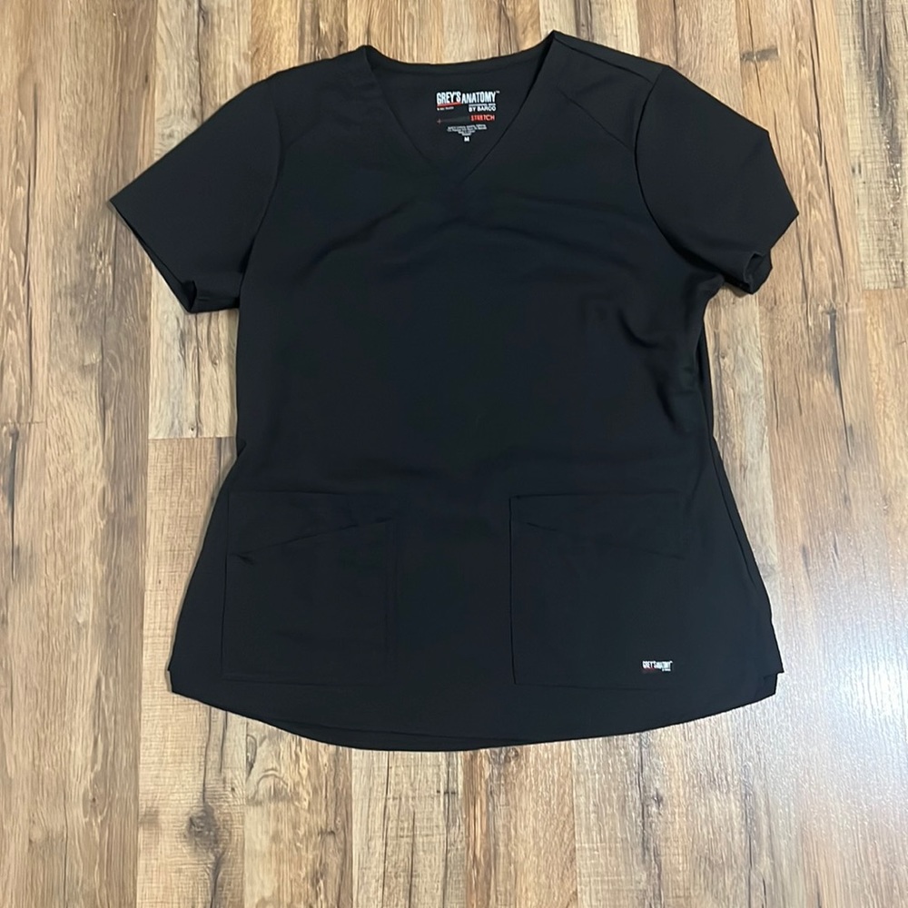 Greys Anatomy Spandex Stretch Scrub Top